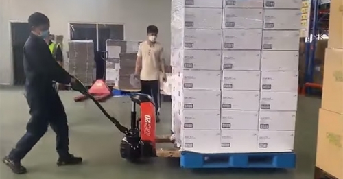 Xe nâng điện mini tại Bắc Ninh