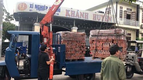 Xe cẩu nhỏ tại Bắc Ninh